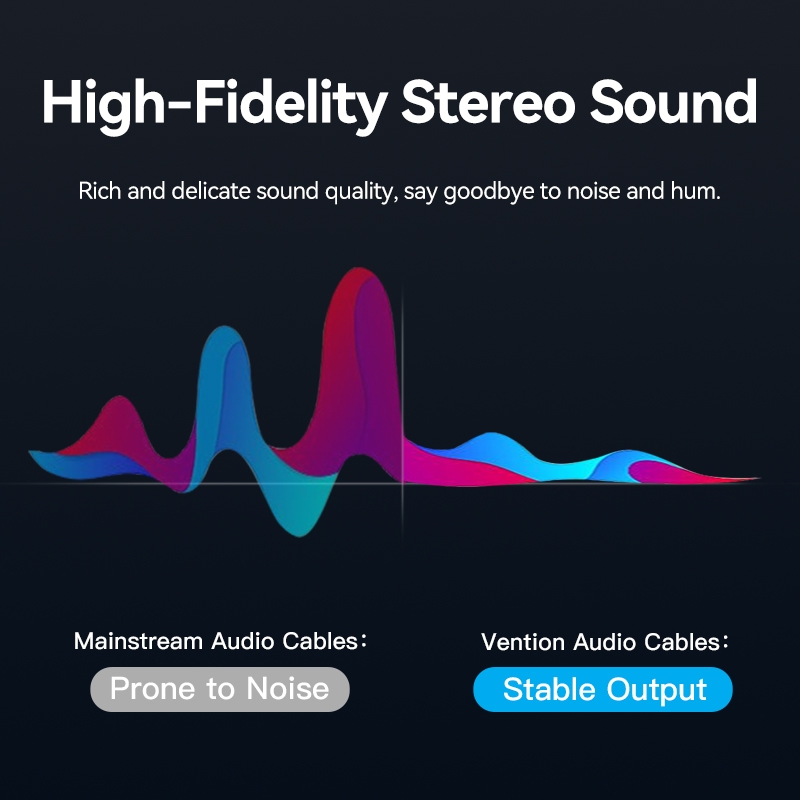 Vention TRS 3.5 มม. ชายเป็น TS 6.35 มม. สายสัญญาณเสียงชายในอลูมิเนียมอัลลอยด์พร้อมปลอกถักไนลอน