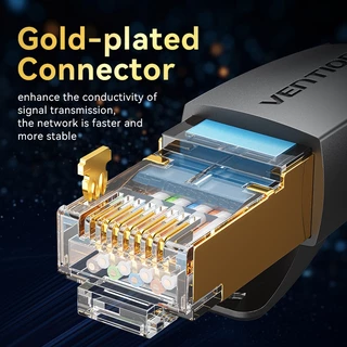 Vention Cat8 Ethernet Cable 40Gbps SFTP Gaming Patch สายอินเทอร์เน็ต 2000MHz สําหรับแล็ปท็อปคอมพิวเตอร์