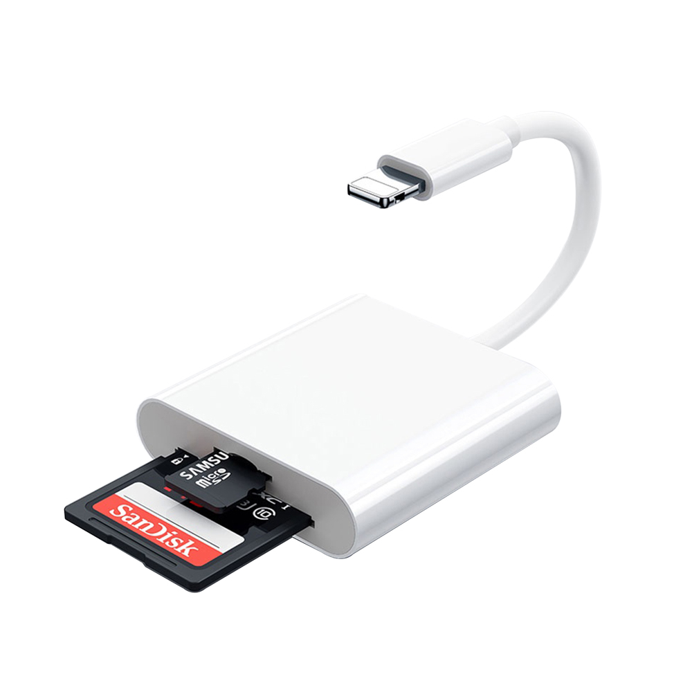 มัลติฟังก์ชั่น อะแดปเตอร์ OTG สามในหนึ่งเดียว iOS Type-c micro โทรศัพท์มือถือ การ์ดหน่วยความจ 2.0 USB+SD+TF