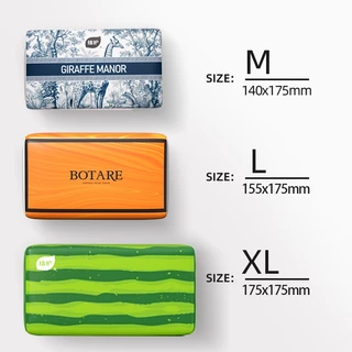 【20 ห่อ】BOTARE กระดาษทิชชู่ในครัวเรือน แพ็คใหญ่ นุ่มสบาย คลายเครียด ลายแตงโม