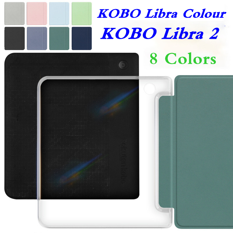 สําหรับ 7 "KOBO Libra Colour/KOBO Libra 2 eReader Smart Sleep/Wake Premium Liahtweight Case