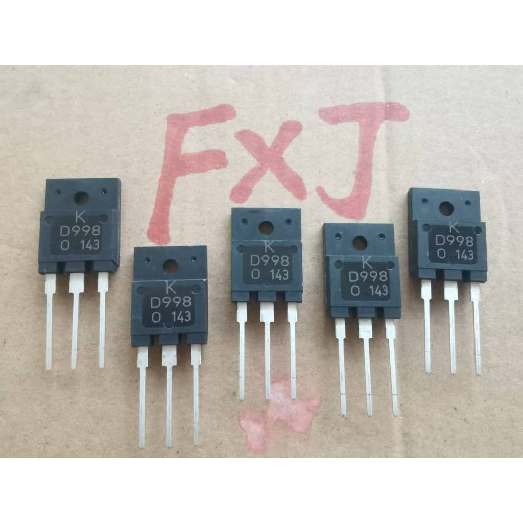 B778 D98 ยี่ห้อใหม่ 2SB778 2SB998 KTB778 KTB998 โกดังพร้อมสต็อก 120V 10A TO-3PF จับคู่
