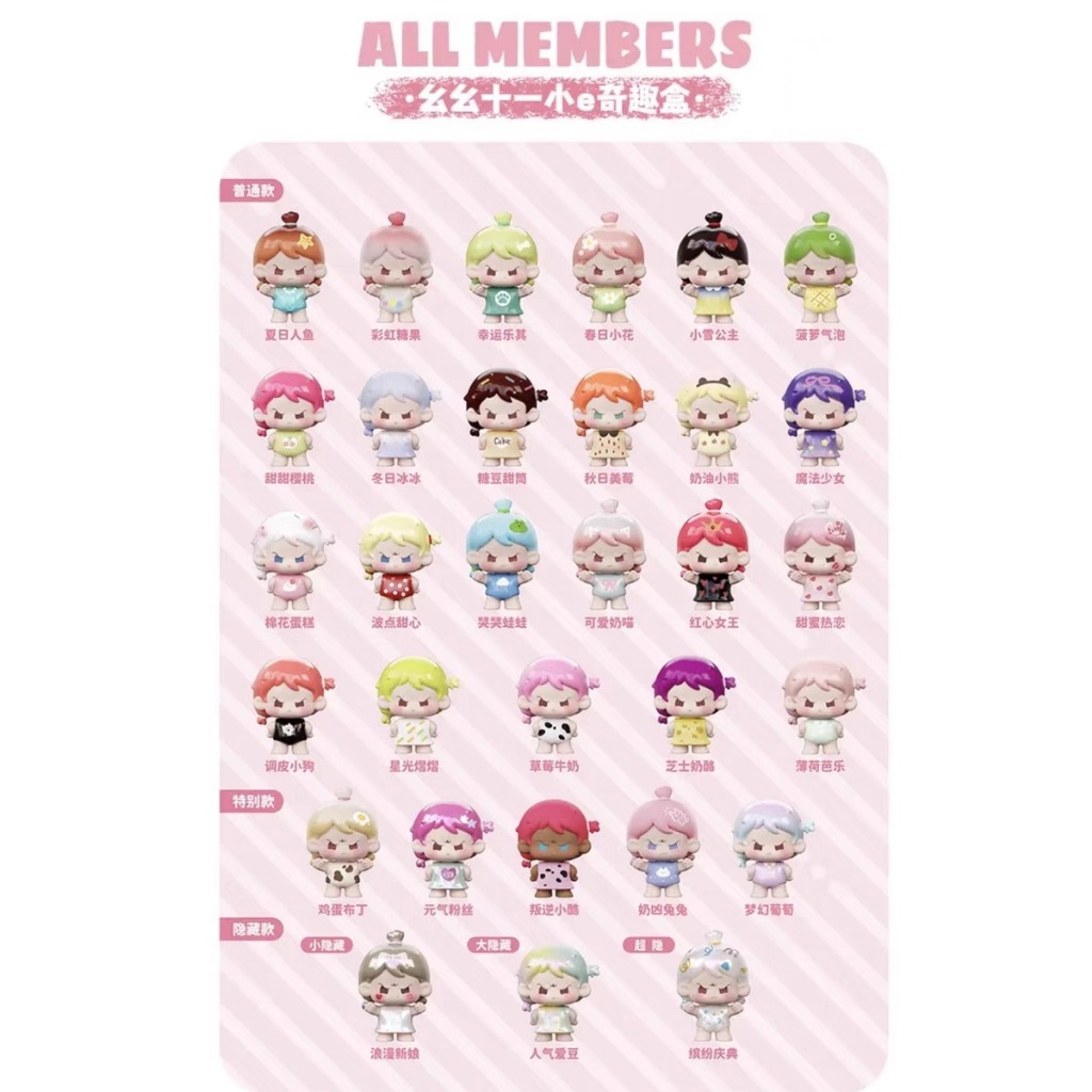 ((ยืนยันสไตล์) YAOYAO Eleven Series ฟิกเกอร์มินิอินเทรนด์