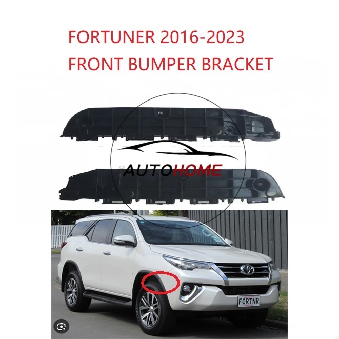 สําหรับ TOYOTA FORTUNER 2015 2016 2017 2018 2019 2020 2021 2022 2023 วงเล็บกันชนหน้า / สนับสนุน / รีเทนเนอร์ / ที่ยึด / คลิป