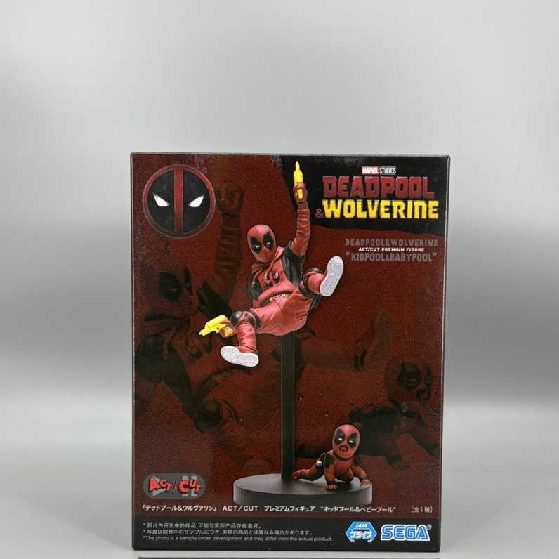 หุ่นฟิกเกอร์ใหม่ญี่ปุ่น ยังไม่เปิดกล่อง จาก SEGA และ Marvel: DeadPool & Baby