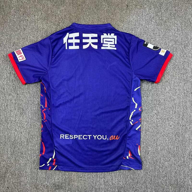 Kyoto Phoenix FC Jersey 2025 Game Season Home ญี่ปุ่น Job J League Fan Edition ผู้ใหญ่เสื้อฟุตบอลชาย