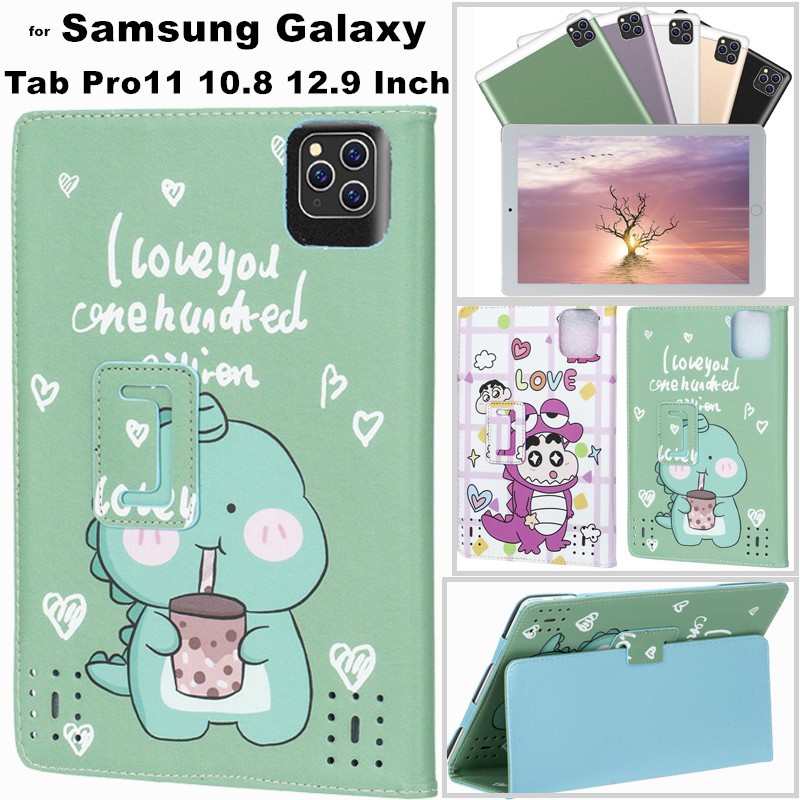 for Samsung Galaxy Tab Pro 11 Pro11 12.9 10.8 Inch Case with Lightweight Style PU Leather Flip Stand Cover