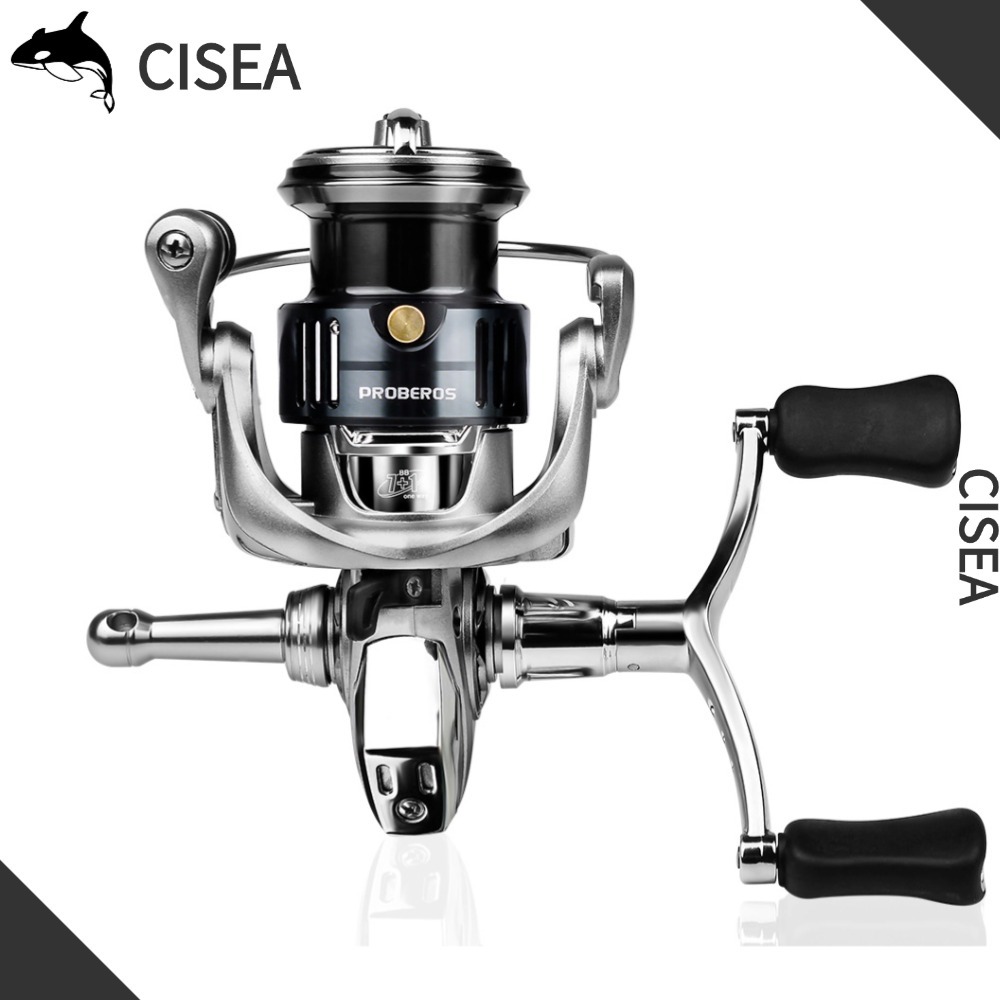 CISEA F232 ล้อสปิน รอกตกปลา รอกสปินนิ่ง รอกเบส รอก รอกสปิน 5:2:1 7+1BB FISH LURE