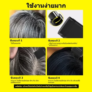 SEVICH 2ใน1 กันน้ำ หวีย้อมผม ปกปิดผมนงอก ปิดผมขาว หรืออมผม ไม่เคอะ เสร็จใน 3 นาที