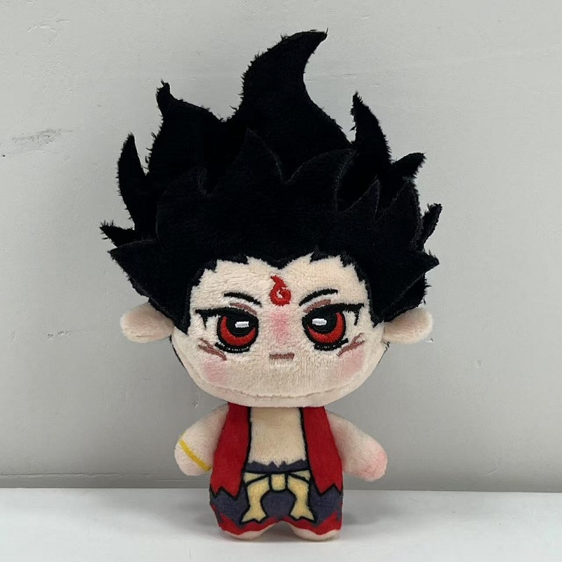 12 ซม.Nzha Ao Bing ของเล่นตุ๊กตานุ่มน่ารัก Ne Zha ตุ๊กตาของขวัญสําหรับของขวัญวันเกิดเพื่อนคริสต์มาสข
