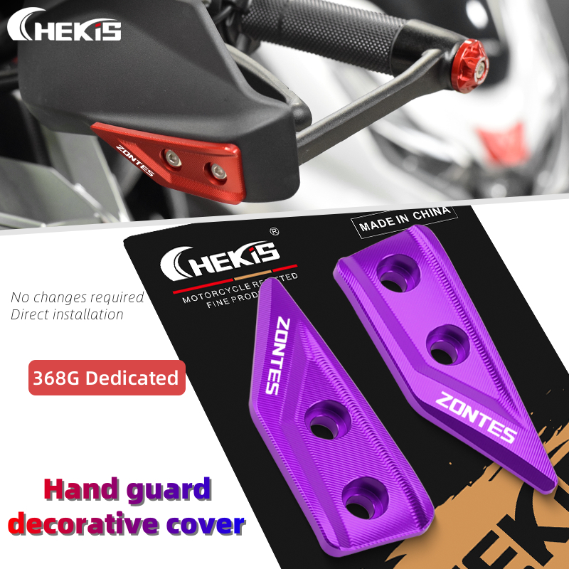 Chekis สําหรับ ZONTES 368G V1 V2 ดัดแปลงกระจก hand guard ตกแต่งฝาครอบแฮนด์หางหมวกอุปกรณ์เสริม 368 G 2026