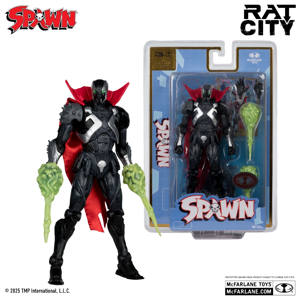 [มีในสต็อก] McFarlane Toys Spawn Series THE DEVIANT (RAT CITY) (RED PLATINUM EDITION) DC Multiverse 