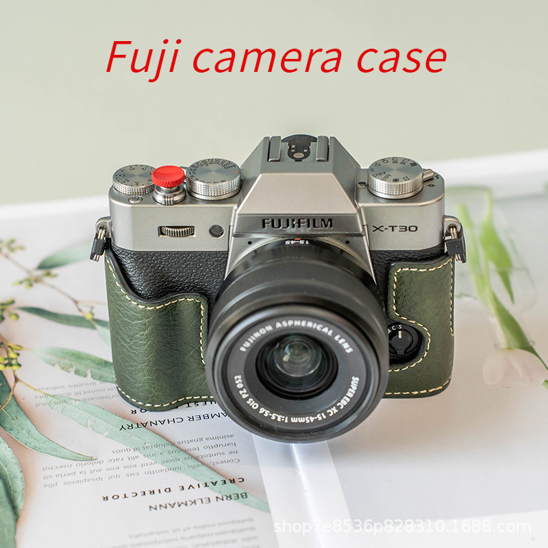 เคสกล้อง Fuji เหมาะสําหรับ XT30 เคสป้องกันรุ่นที่สอง XS10 เคสกล้อง XS20 เคส XE4XT5 กระเป๋าฐาน XT4XT20 อุปกรณ์เสริม