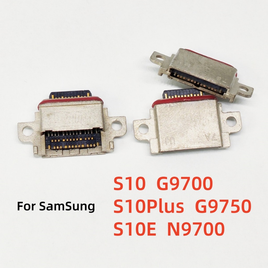 1-5 ชิ้นสําหรับ Samsung S10 G9700 / S10 + S10Plus G9750 / S10E N9700 USB ชาร์จ Dock หญิงพอร์ต Connector แจ็คหาง Sockect ปลั๊ก