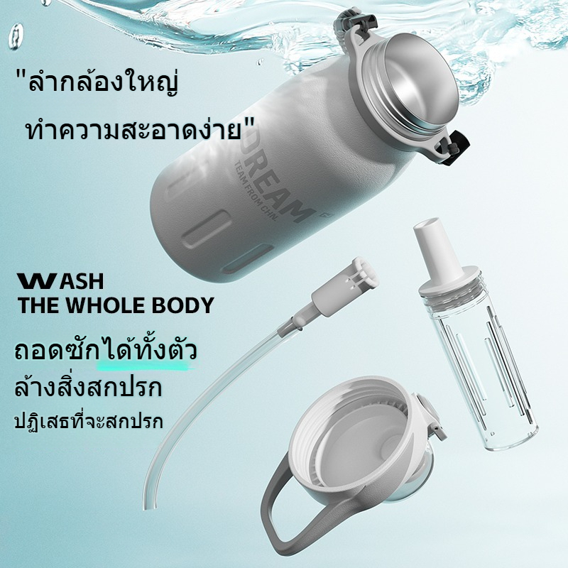ถ้วยเก็บความร้อนความจุขนาดใหญ่ 316 สแตนเลสสูญญากาศขวดน้ำเก็บความเย็นกีฬาถ้วยชา ราคา ถูกที่สุด ดีลบีเคเค แกลเลอรีภาพที่ 8