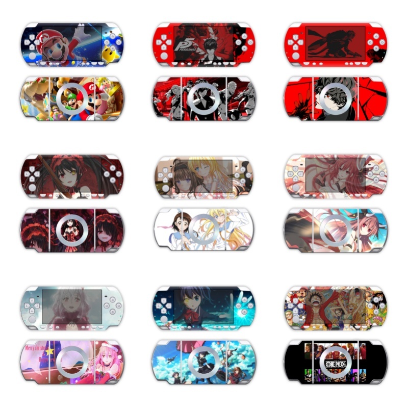 สติกเกอร์ป้องกัน PSP 2000 สําหรับ PSP 2000, ฟิล์ม PSP 2000, อุปกรณ์เสริมPSP 2000, สติ๊กเกอร์ PSP, สต