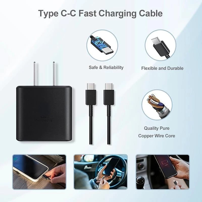 หัวชาร์จ type-C to type C  25W 45W หัวชาร์จเร็ว ชาร์จเร็วมาก เครื่องชาร์จเร็ว - รูปที่ 4