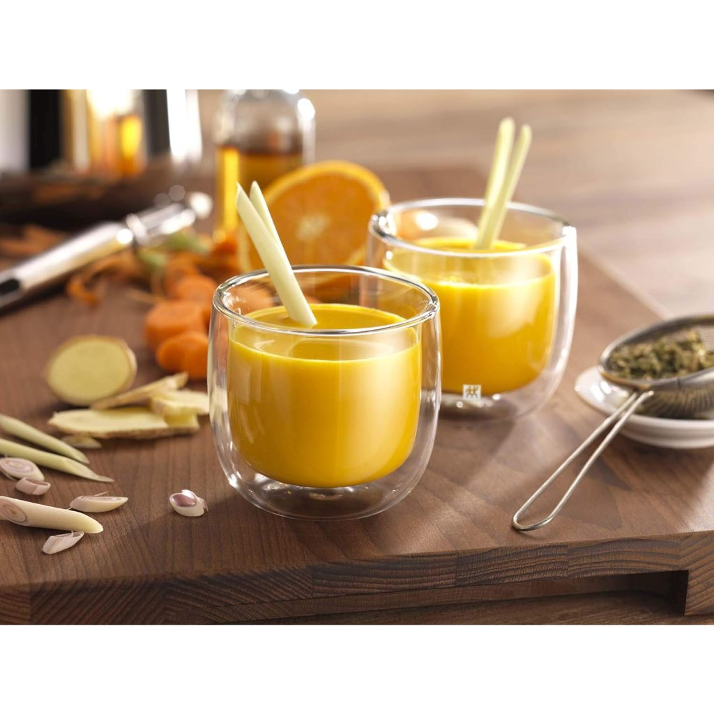 แก้วบอโรซิลิเกตสูงแก้วทนอุณหภูมิสูงถ้วยสองชั้นถ้วยกาแฟสร้างสรรค์ฉนวนกันความร้อนที่กําหนดเอง Double La - รูปที่ 5