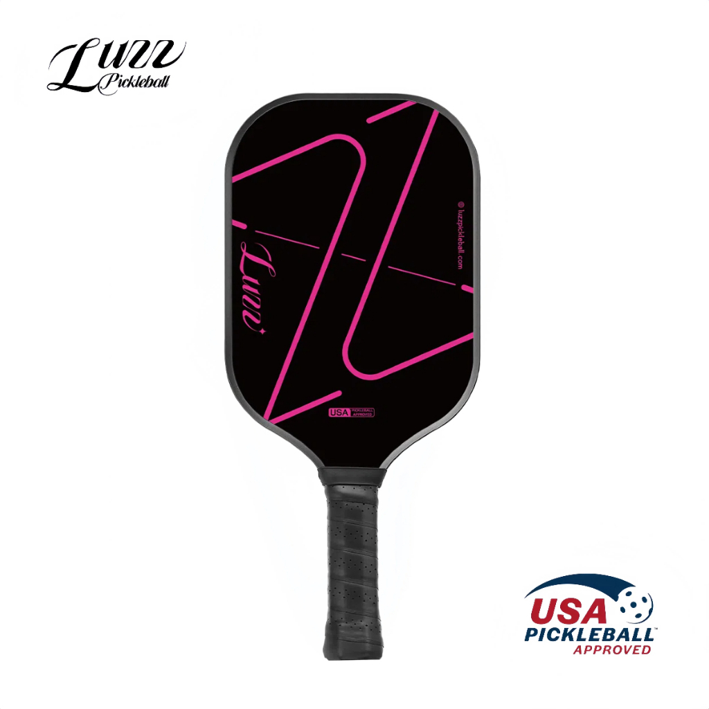 Luzz Pickleball Paddle Glider 2026 Hybrid Paddle T700 พื้นผิวแรงเสียดทานคาร์บอน|เทอร์โมฟอร์ม