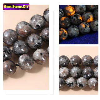 Yooperlite Natural Stone，Loose Bead ยูเพอร์ไลท์ หินธรรมชาติ,หลวมลูกปัด ตัวเว้นวรรค สําหรับสร้อยข้อมือ/สร้อยคอ/แหวน/ต่างหู,ขายส่งแฮนด์เมดทําเองเครื่องประดับอุปกรณ์เสริม,สร้อยข้อมือหินคริสตัลเฮมสโตน,ลูกปัดคริสตัล