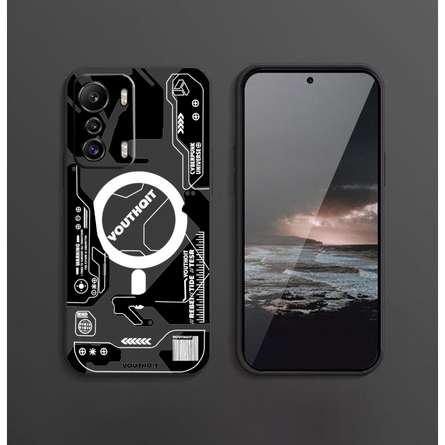 ปลอกซิลิโคน infinix Zero 5G X6815 X6815B 2022 X6815C 2023 Zero Ultra Zero 20 4G 5G Case Cyberpunk Soft Back Cover
