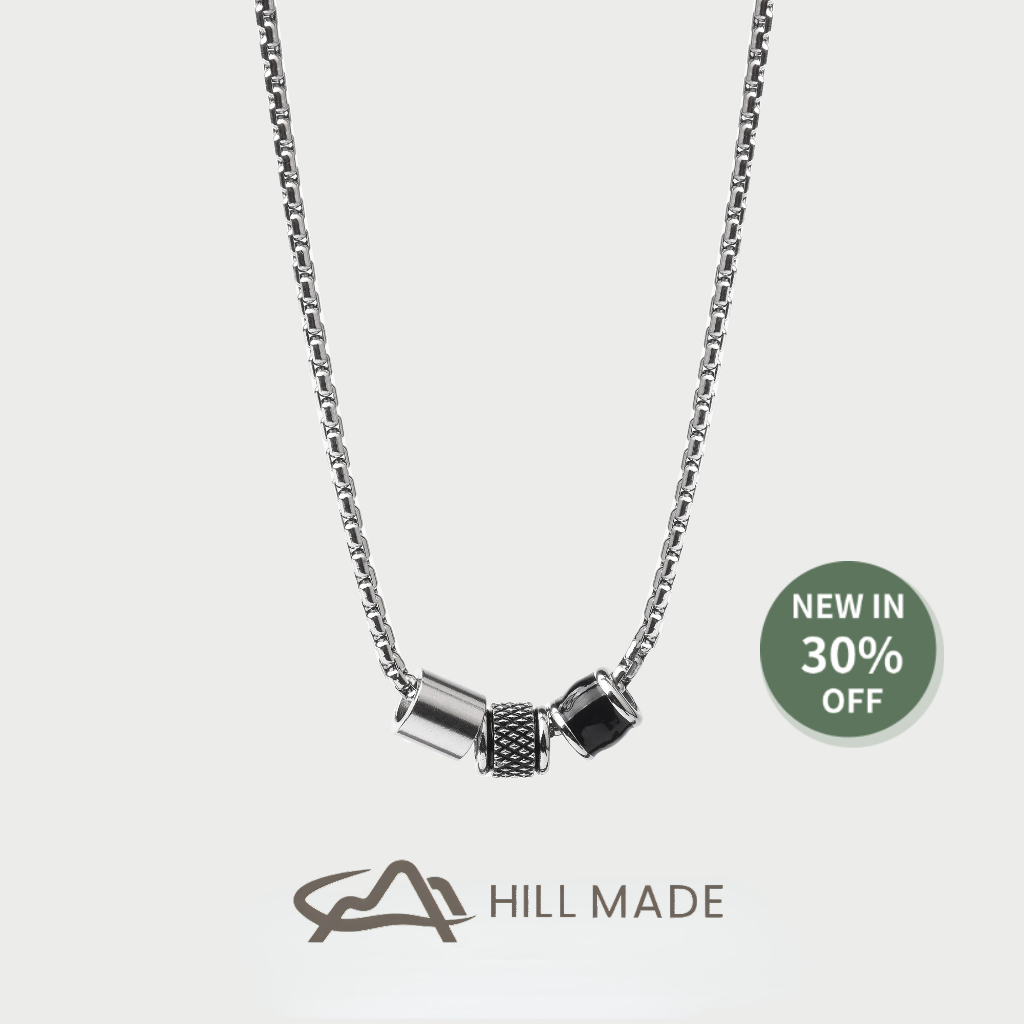 ผู้ชายไทเทเนียมเหล็กแหวนสามโซ่เอว/ Minimalist Luxury Unisex Choker สร้อยคอ/อินเทรนด์สะโพกเครื่องประดับสําหรับชุดลําลอง/กันน้ํา & Anti-Tarnish HMN63