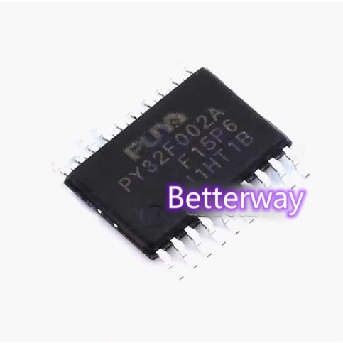 10 ชิ้นเดิม PY32F002AF15P6TU TSSOP-20 32 MCU ใหม่เดิม