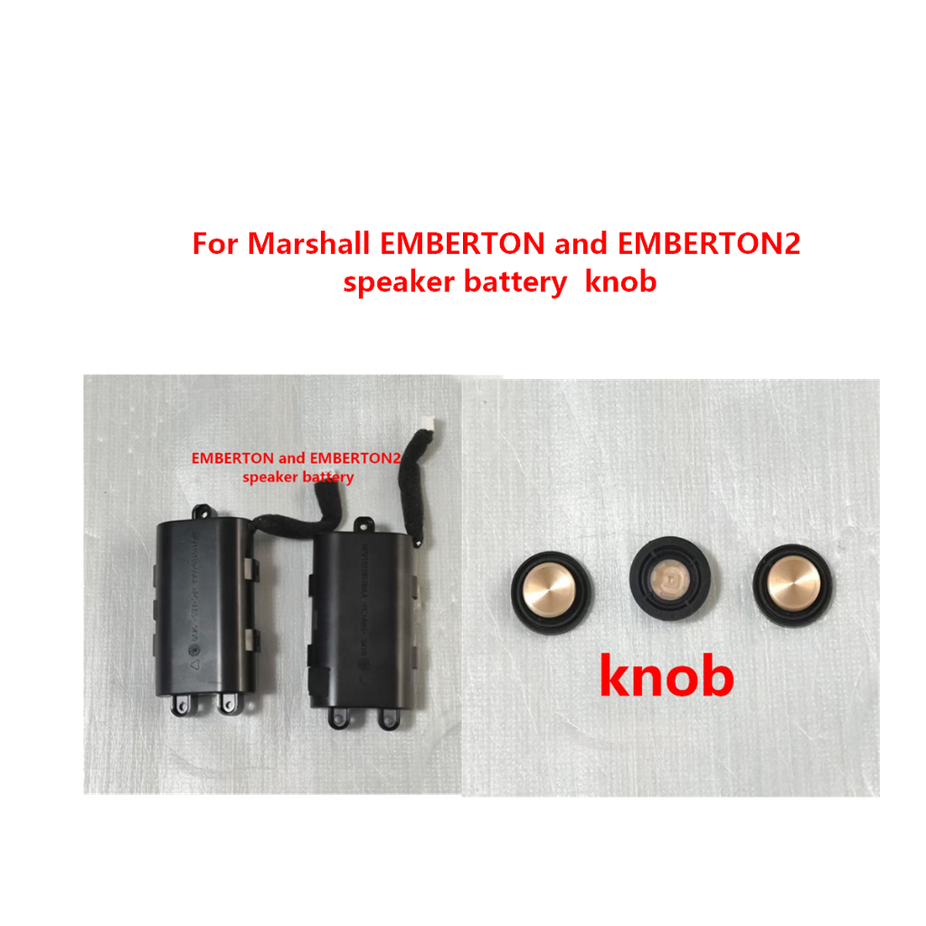 แบตเตอรี่เดิม 100% สําหรับ Marshall EMBERTON และ EMBERTON2 ลําโพงลูกบิดแบตเตอรี่อะไหล่ซ่อม