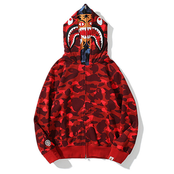BAPE คลาสสิคแจ็คเก็ตแฟชั่นลำลองสำหรับบุรุษและสตรีใหม่