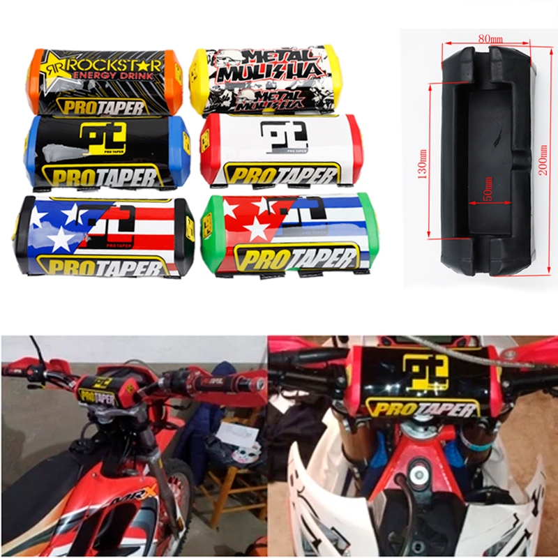 Universal รถจักรยานยนต์ฟองน้ํา Handlebar Bar Pad หน้าอก Protector Cross Bar สําหรับ KTM XCW XCF-W EXC-F SX SXF XC XCF 6 วัน TPI 125 250 300 350 500 Dirt Bike Motocross