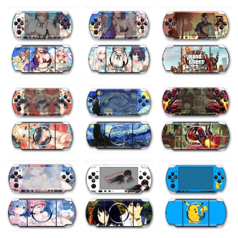 สติกเกอร์ป้องกัน PSP 3000 สําหรับ PSP 3000, ฟิล์ม PSP 3000, อุปกรณ์เสริมPSP 3000, สติ๊กเกอร์ PSP, สต