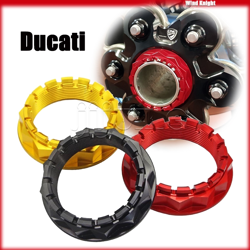 สําหรับ Ducati Panigale V2/V4/S 1199/1299/S Streetfighter V4/S 1098 รถจักรยานยนต์ล้อหลังเพลา Nut Sprocket Hub Nut StreetfighterV4