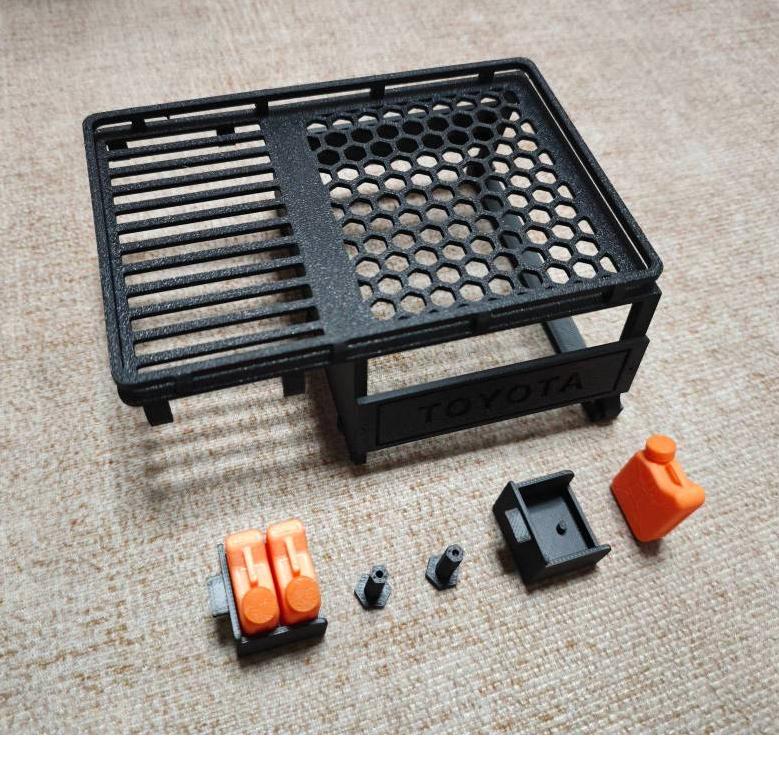 Koshobby Rear1 backet Portal Frame สําหรับ MN รุ่น MN82 LC79 1/12 scale RC รถประดิษฐ์ตกแต่งส่วน