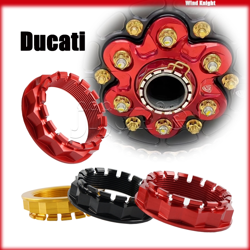 สําหรับ Ducati Monster 1200/S/R Diavel 1200/1260 X-Diavel SBK 1198 1098 รถจักรยานยนต์ล้อหลังเพลา Nut Sprocket Hub Nut