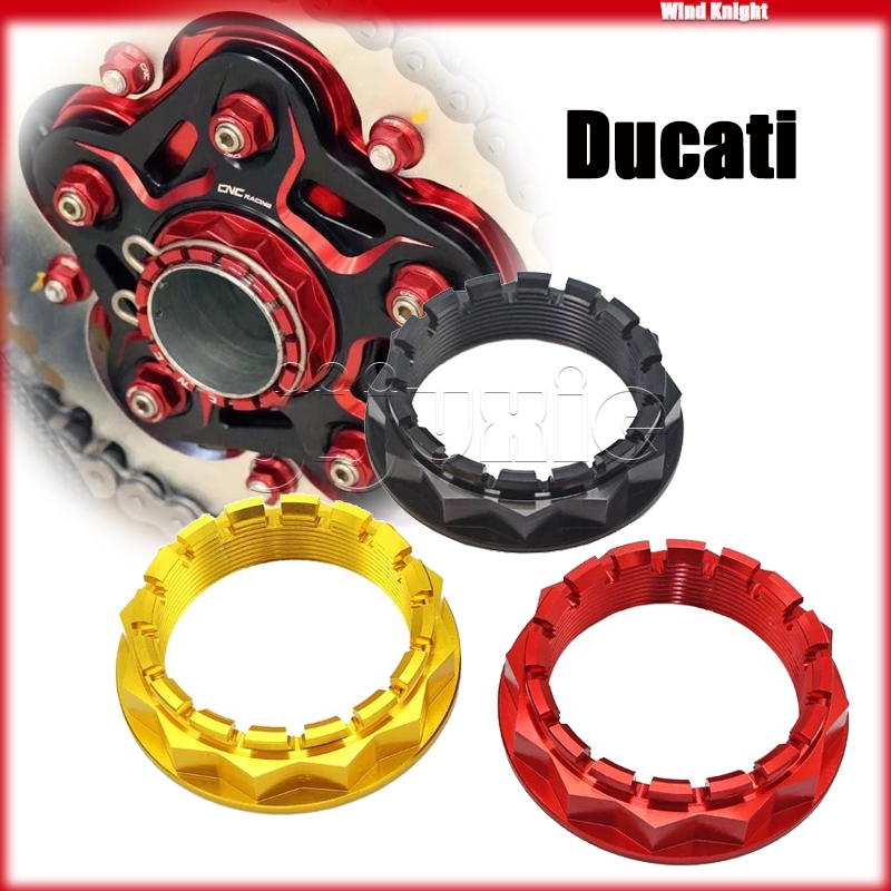 สําหรับ Ducati Multistrada/MTS 1200/1260/S SuperSport 939/950 รถจักรยานยนต์ล้อหลังเพลา Nut Sprocket Hub Nut