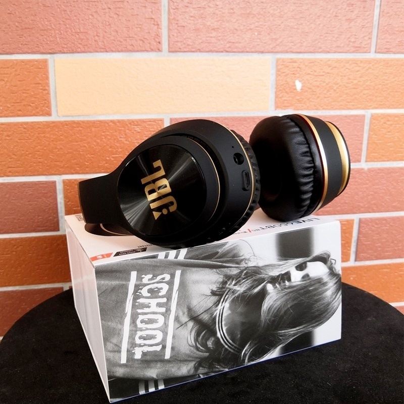 650bt Bluetooth Music HIFI หูฟังไร้สายความถี่ต่ําพร้อมไมโครโฟน (ไมโครโฟนในตัว)