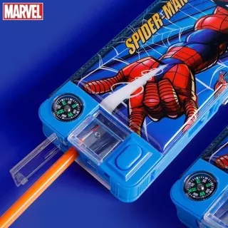 พร้อมส่ง กล่องดินสอ TRANSFORMERS กล่องดินสอ เปิด 2 ด้าน พร้อมกบเหลาดินสอ