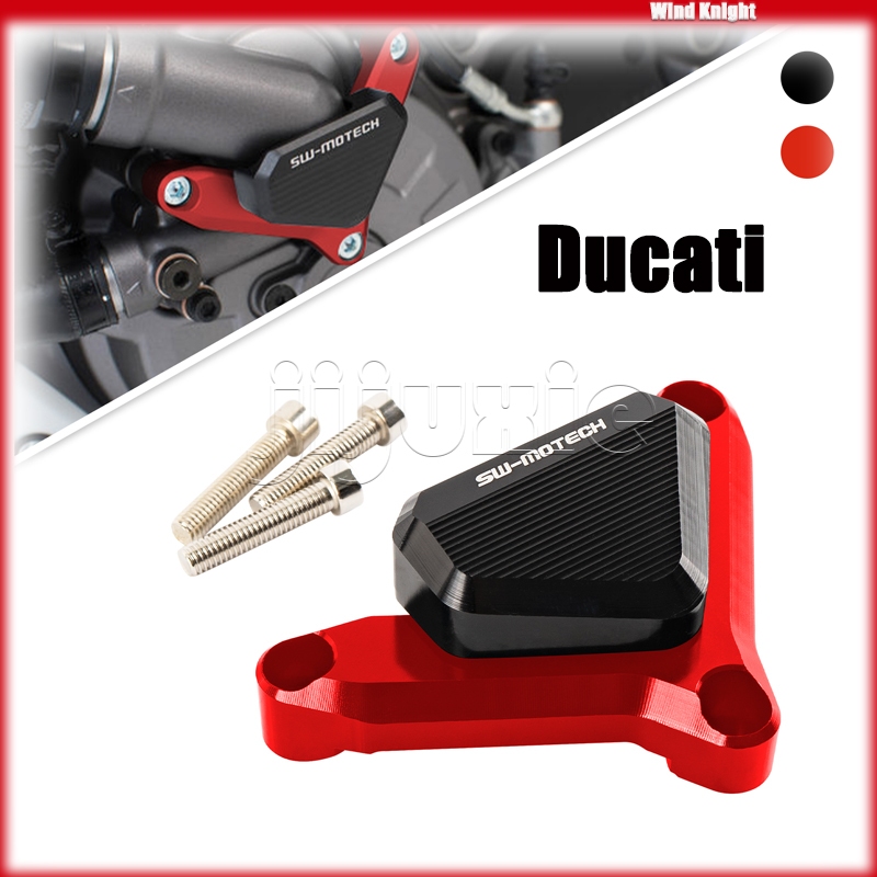 สําหรับ Ducati Monster 937 950 821 1200 ดัดแปลงรถจักรยานยนต์ปั๊มน้ําเครื่องยนต์ป้องกัน Slider Guard 