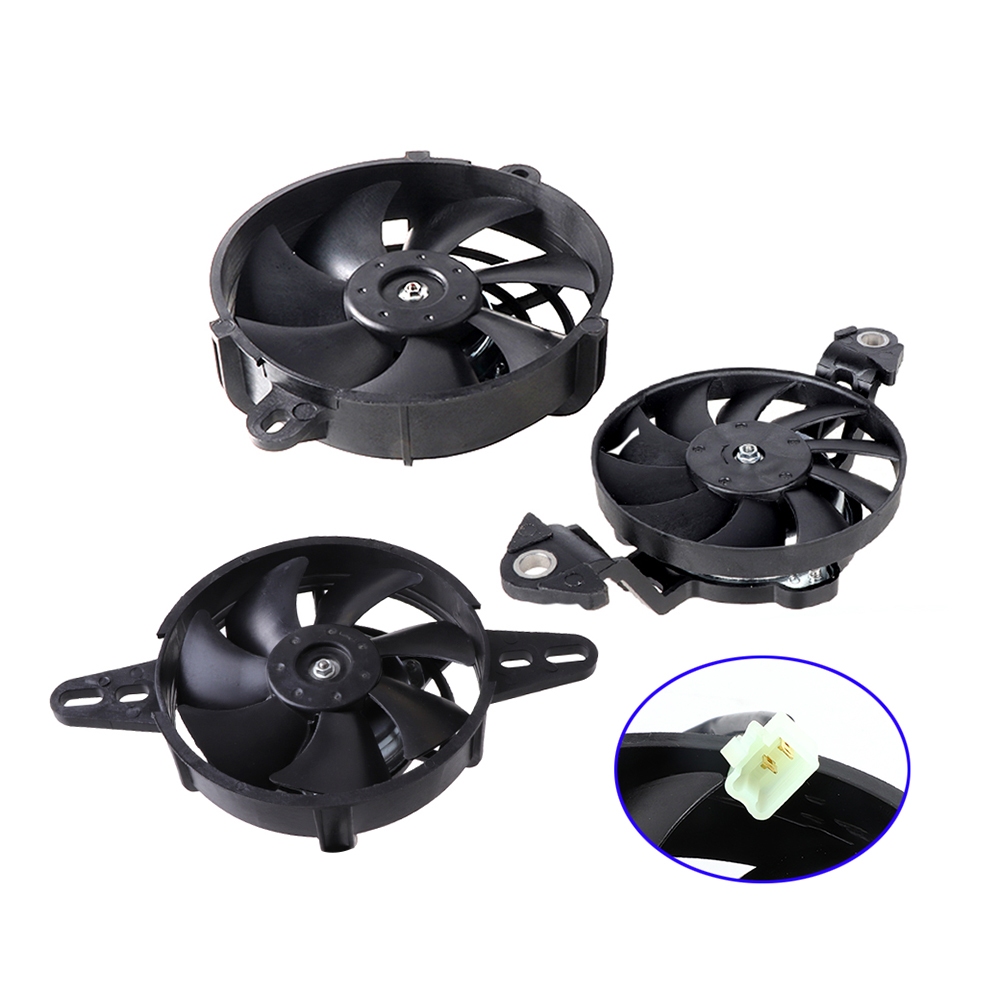 KAWASAKI SUZUKI 12โวลต์รถจักรยานยนต์พัดลมระบายความร้อนน้ํามันคูลเลอร์เครื่องยนต์หม้อน้ําไฟฟ้าสําหรับ