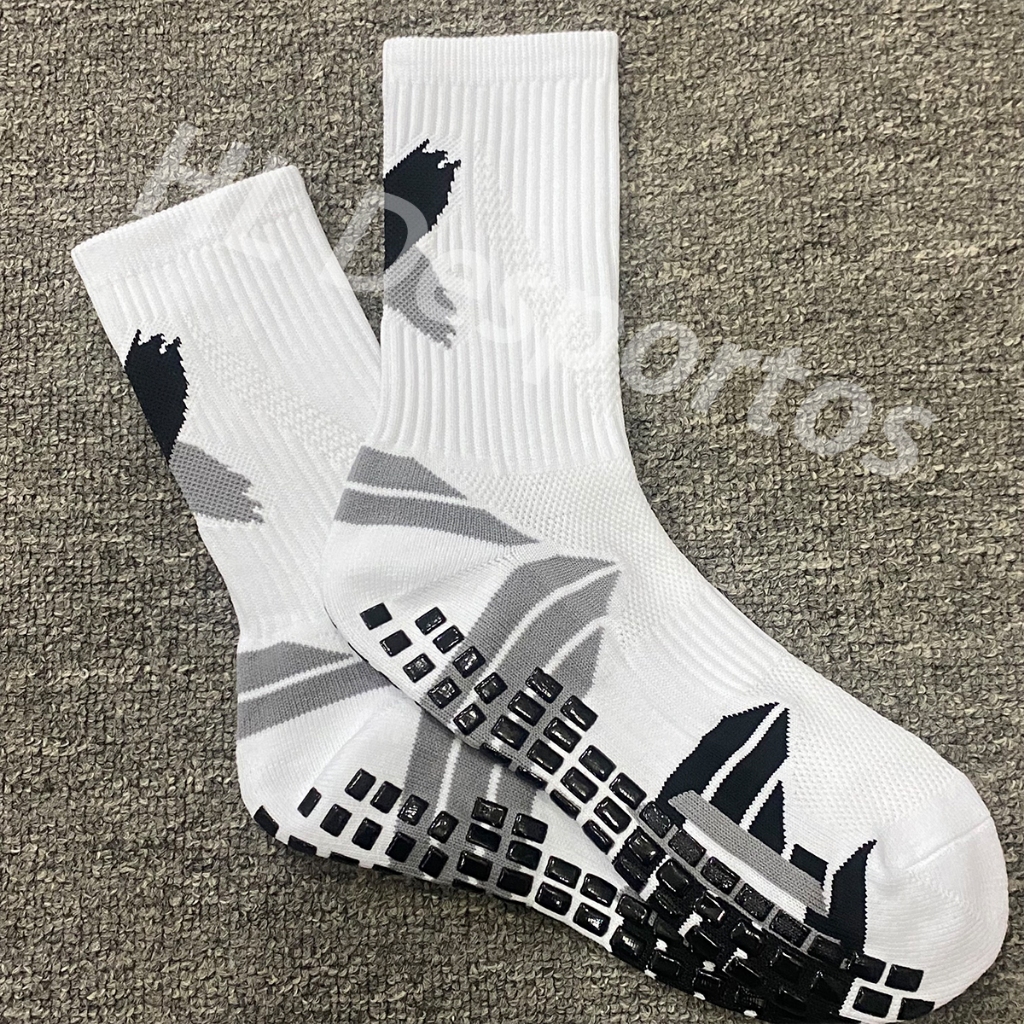 ถุงเท้าฟุตบอลกันลื่นระบายอากาศและดูดซับเหงื่อ