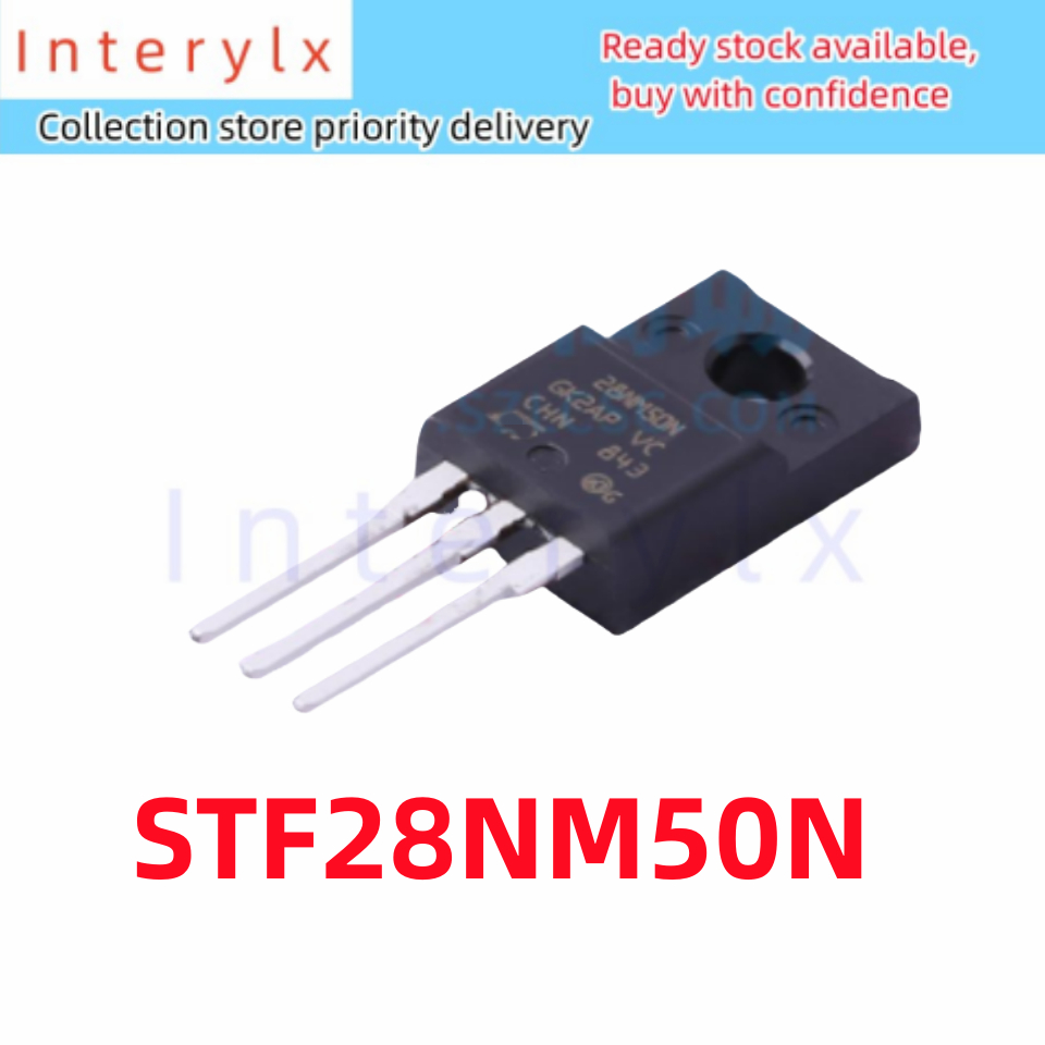 1 ชิ้น/ล็อต 28NM50N STF28NM50N STF28NM50 TO-220F 500V 21A MOS Field Effect Tube