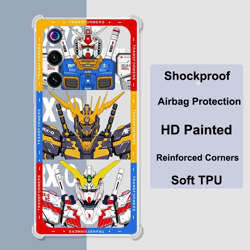 Anti-fall สําหรับ Nubia Red Magic 10 Air Slim Soft TPU โปร่งใสกรณี Red Magic 10Air NX789J 10 Pro Plu