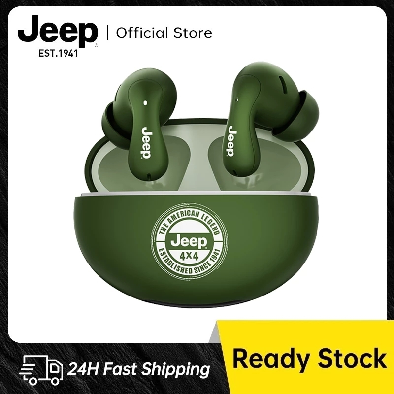 Jeep EW121 True Wireless Bluetooth 5.4 Earbuds Touch Control หูฟังลดเสียงรบกวนสําหรับ Android Iphone