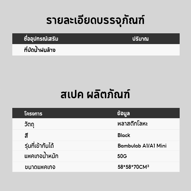Bambu Lab 3D Printer AMS Filament การประกอบพวยกา for Bambu Lab A1 & A1 Mini 3D Printers 3D185