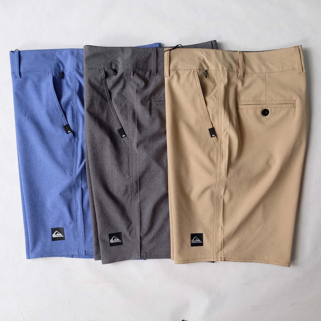 ผู้ชายs Catonic ชุด Boardshorts Beach Surf ชุดกางเกงเบอร์มิวดาห้าไตรมาสกางเกงกางเกงขาสั้นสะเทินน้ําสะเทินบก Quick-dry 4-Way ยืดกางเกงสูท