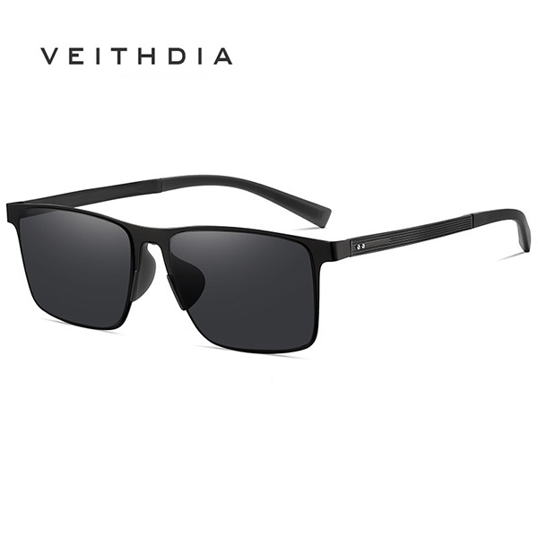 Veithdia แว่นกันแดดโพลาไรซ์บุรุษแฟชั่นขับรถกีฬาดวงอาทิตย์แว่นตากรอบสี่เหลี่ยมแว่นตาป้องกันรังสียูวี Z8079
