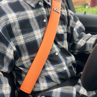 50 ซม. เข็มขัดนิรภัยรถยนต์ไหล่ปกยาวขยายจูบที่มีสีสันป้องกันก…