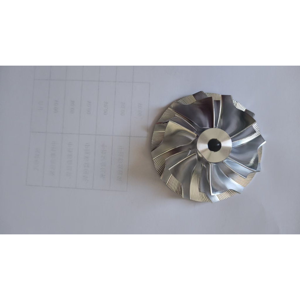 TD05 20G Billet ล้อ 52.6/68 มม.6 + 6 ใบมีดอัพเกรด Turbo Compressor ล้อสําหรับ Subaru Impreza WRX/STI