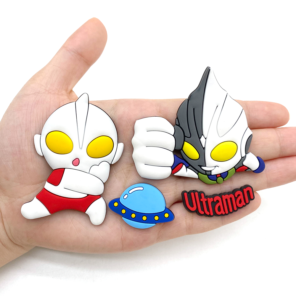 เสน่ห์รองเท้า 24 เครื่องประดับลายอุลตร้าแมน อุปกรณ์เสริมพีวีซีพร้อมปุ่ม - รูปที่ 3