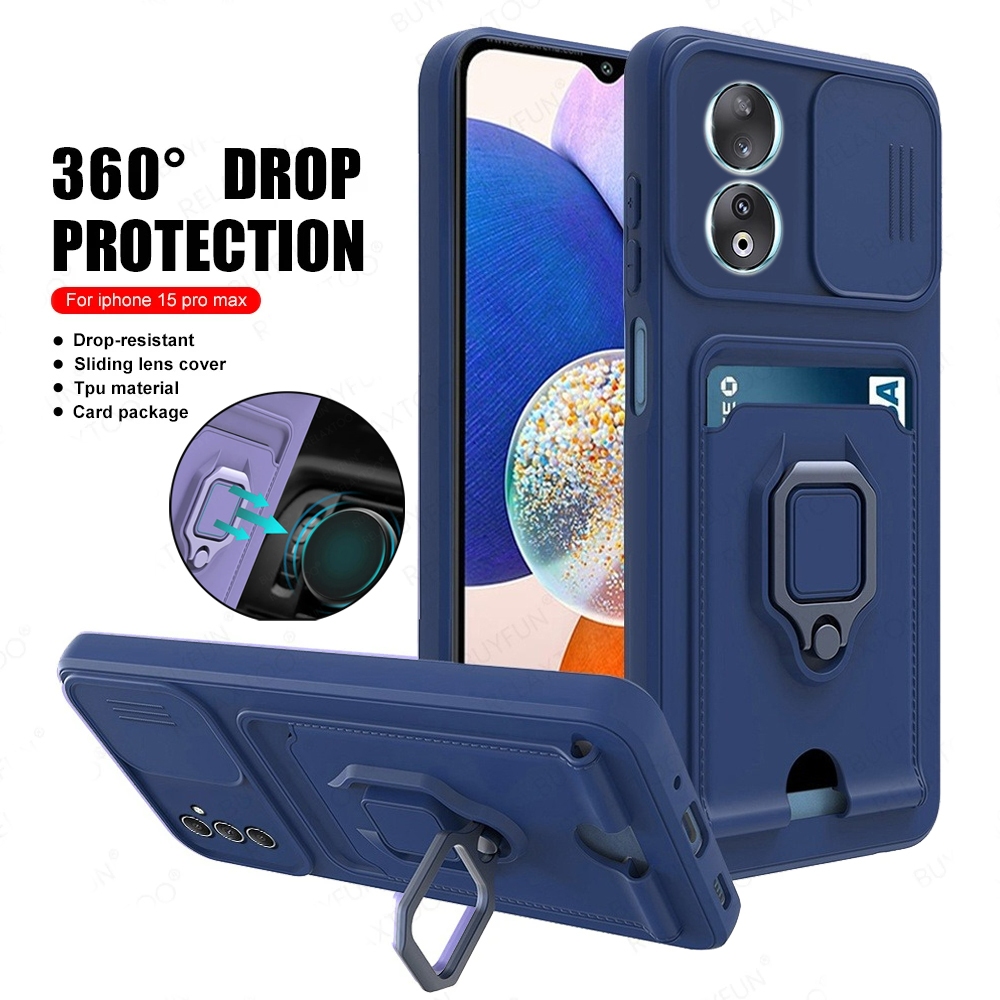 เคสโทรศัพท์มือถือ กันกระแทก พร้อมแหวนแม่เหล็ก สําหรับ Honor 90 Lite 5G 2023 Honor90Lite 90Lite Honor